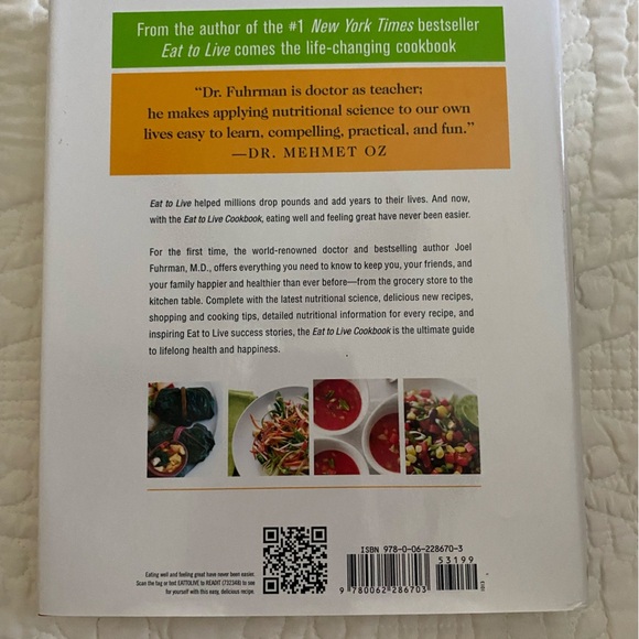 Eat to Live Cookbook plus 8 DVDS
by Joel Fuhrman - Picture 4 of 6